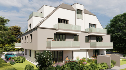 8 Eigentumswohnungen in Ruhelage in Wien 22 Eßling nahe der Lobau